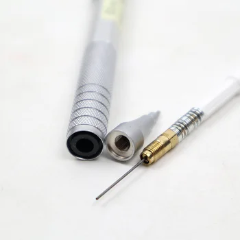 Creion mecanic 0,5 mm-0,7 mm 2B Full Metal de Înaltă Calitate de Argint Automată Creioane pentru Pictura Profesional Scris, Consumabile
