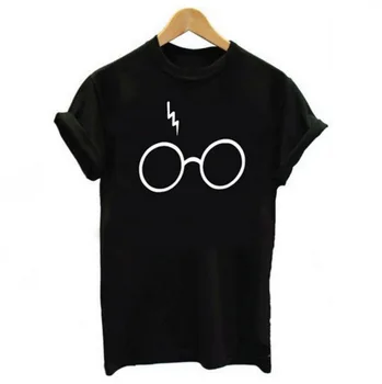 2020 Nou T-shirt Femei Fulger ochelari amuzant Design de Imprimare scurte T-shirt femei coreene haine plus dimensiunea femei tricou KSD011