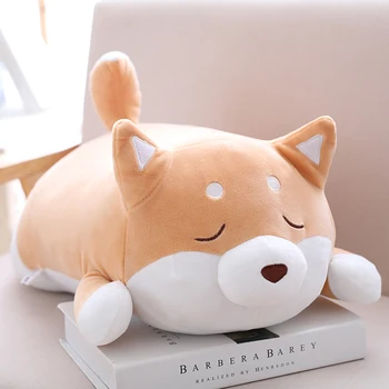 36cm Cute de Grăsime Shiba Inu Câine Jucărie de Pluș Drăguț de Pluș Moale Animale de Desene animate Pernă Canapea Decor Minunat Cadou pentru Copil Copii Copii