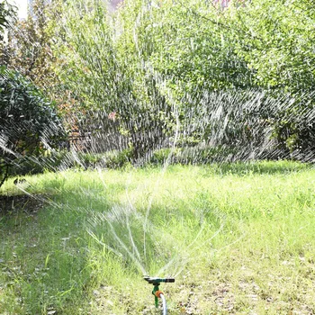 3 Ramuri Îngropat Automată Duză Rotativă Modular Aspersiune Udarea Kituri de Grădină cu Gazon, Curte Spray de Apa Sistem de Irigare 1set