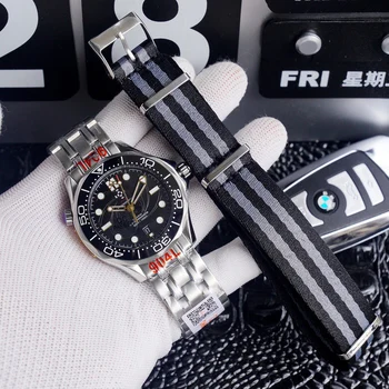 Noi Sosiri de calitate AAA automată ceasuri mecanice 007 James Bond mens watch top brand de lux cadouri ceas de mână ceas Reloj