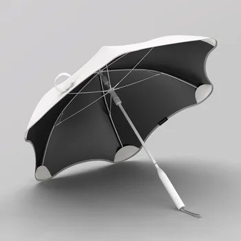 OLYCAT Femei Creative Umbrela de Soare Anti UV Mâner Lung Umbrela de Ploaie Femei în condiții de Siguranță Windproof Drăguț Umbrele 6 Coaste Umbrelă de soare UPF50+