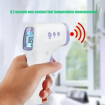 Termometru Digital Cu Infrarosu Non-Contact, Cu Laser Termometru Pentru Organismul Adult Copil Copil De Uz Casnic De Măsurare A Temperaturii Unelte Abs