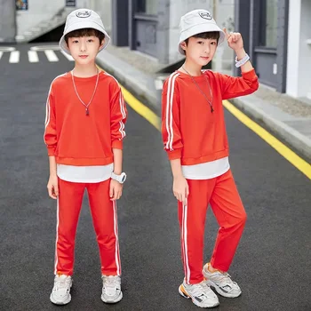 Băiatul Îmbrăcăminte Tricou + Pantaloni 2020 Toamna Iarna Copii Haine Băiat De Baseball Sport Costume Imbracaminte Copii 4 5 6 8 10 12 Ani