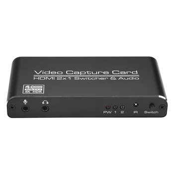 HDMI la USB3.0 Card de Captura Video 4K 60Hz Joc de Live Streaming Recorder Cutie pentru Joc Live Streaming de Difuzare