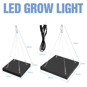 LED-uri Cresc Light 20W 40W Spectru Complet Planta cu LED-uri Lampa 30W 50W Interioară în Creștere Lămpi LED Fito Lampa Pentru Răsad de Iluminat cu efect de Seră