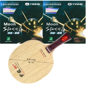 YINHE Galaxy Provincial DRAGON PURPURIU 437 pentru 40+ STIGA Clipper Structura cu Luna Viteza de Tenis de Masă Lama de Ping-Pong Bat