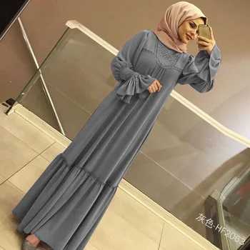 Elegant Musulman Cutat Cu Rochii Maxi Rochie Vestidos Cardigan Kimono Robă Lungă, Rochii Jubah Orientul Mijlociu Ramadan Eid Dubai Islamic