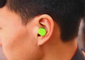 50 de Perechi Spumă Moale Dopuri de Urechi Conice de Călătorie Somn de Prevenire a Zgomotului Dopuri de urechi EFU