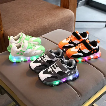 Copii Pantofi Luminoase Adidași Pentru Copii Toddler Boys Pantofi Condus Adidasi Cu Lumini de Toamna Fată Pantofi Casual 1 2 3 4 5 6 ani