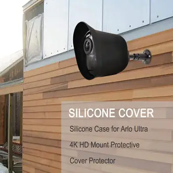 Silicon de Caz Pentru Arlo Ultra HD 4K Montați Capacul de Protecție Protector
