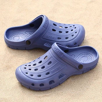 Unisex Pantofi pentru Bărbați Sandale de Plaja, Papuci de casă Confortabil Întreaga EVA Slip On Casual de Vara de Pantofi Cu Gaura Respirabil cu Uscare Rapidă Saboți