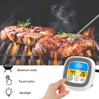 Bucătărie Digital Termometru de Carne pentru GRĂTAR Grătar de Gătit Mâncare Cuptor Termometru de Carne de Pește Gratar de Pui Accesorii