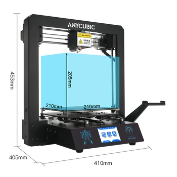 ANYCUBIC Mega S Imprimantă 3D i3 Mega Upgrade Full Metal TFT Ecran Tactil de Înaltă Precizie FDM 3d Printer Kit impresora 3d drucker