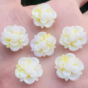DIY 75pcs/lot 19mm 3D flori rășină Pietre Pietre si Cristale Strass Pentru decor Nunta butonul A62A*5
