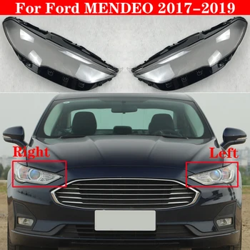 Pentru Ford MENDEO 2017-2019 Auto Frontal Capac pentru Faruri Auto Far Abajur Lampcover Cap Lampa Lentile de sticlă Coajă Capace