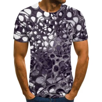 Vara noi 3D de imprimare t-shirt barbati cu Maneci Scurte T-ShirtT-shirt animație Gotic 3D t-shirt pentru bărbați clothingXXS-6XL