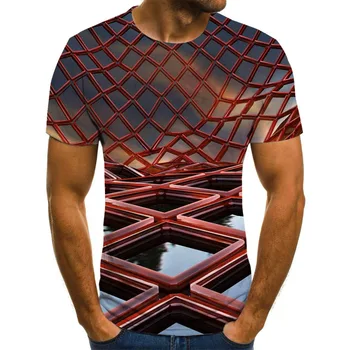 Vara noi 3D de imprimare t-shirt barbati cu Maneci Scurte T-ShirtT-shirt animație Gotic 3D t-shirt pentru bărbați clothingXXS-6XL