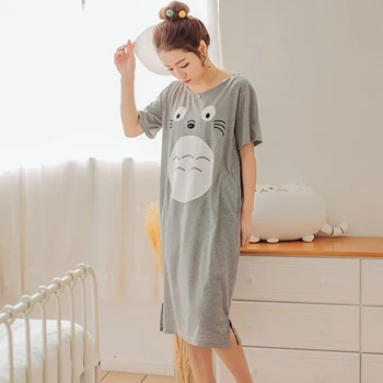 Cosplay vecinul meu Totoro sleepwear Body pijamale de vara rochie de noapte Tricou pijama Maneci Scurte Teuri Topuri Tricou