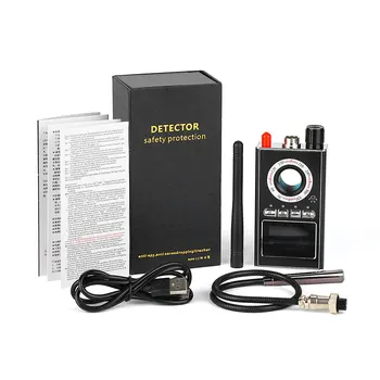 Mai nou Smart Anti-Spionaj Detector de Semnal RF Wireless Detector Bug GSM Tracker GPS cu Laser Lentilă aparat de Fotografiat Ascunse Finder Dispozitiv de Securitate