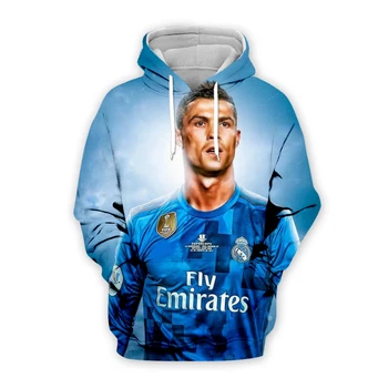 PLstar Cosmos Cristiano Ronaldo 3D Print Hanorac/Bluza/Jacheta/Bărbați Femei Galaxy Albastru, tricouri Picătură de transport maritim