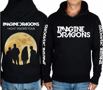 20 de modele Imaginați-vă Dragoni 3D Rock Bumbac Hoodies marca shell jacheta punk metal sudadera pollover Hanorac fleece Îmbrăcăminte exterioară