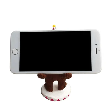 Ursul brun Telefoane Mobile Stand Suport de Telefon de Bază Tablete Kawaii Suport de Birou de Sprijin Decorare pentru iPhone XiaoMi, Huawei iPad