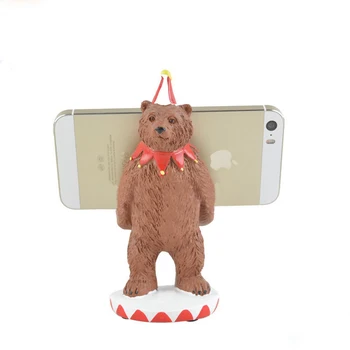 Ursul brun Telefoane Mobile Stand Suport de Telefon de Bază Tablete Kawaii Suport de Birou de Sprijin Decorare pentru iPhone XiaoMi, Huawei iPad