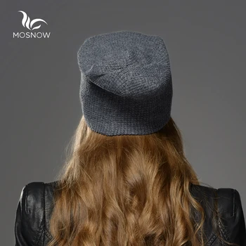 Noi 2019 Lână Pălărie De Iarnă Model De Grilă Bărbați Femei Casual De Inalta Calitate Tricotate Cald Vogue Pălărie De Sex Feminin Chelioși Căciuli Capac