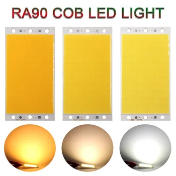 94x50mm 12V 20W RA 90 CRI LED Panel Lumina COB Lampă de Bord pentru Desklamp Lumini de Lucru DIY 3000K 4000K Alb 6000K Culoare LED-uri de Matrice