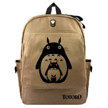 Anime Vecinul Meu Totoro Desene animate Rucsac Student Saci de Școală Ghiozdanul Bărbați Femei Rucsac Saci de Călătorie Rucsac, geanta de laptop