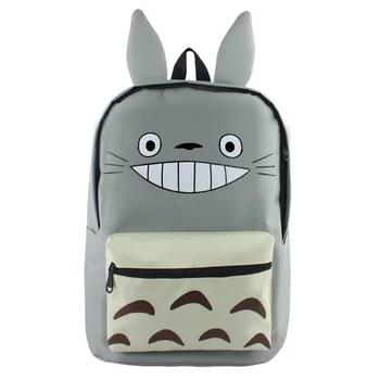 Anime Vecinul Meu Totoro Desene animate Rucsac Student Saci de Școală Ghiozdanul Bărbați Femei Rucsac Saci de Călătorie Rucsac, geanta de laptop