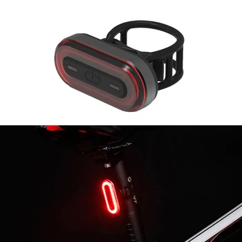 USB Reîncărcabilă Biciclete Lumina din Spate Ciclism LED Stop Spate Lampa Lanterna pentru Biciclete Pliante Accesorii pentru Biciclete Coada Lumina