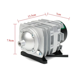 45L/min 25W 220V Electromagnetic Compresor de Aer Pompa de Oxigen Pesti de Acvariu Iaz Compresor Hidroponice Aer Aerator Pompa de ACO-208