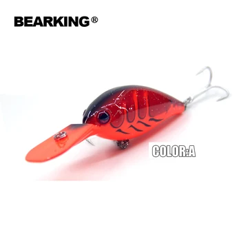 Perfect Bearking pescuit profesionist Fierbinte momeli de pescuit, manivela 64mm/16g,se arunca cu capul 3.2 m,culori diferite,greu de momeli