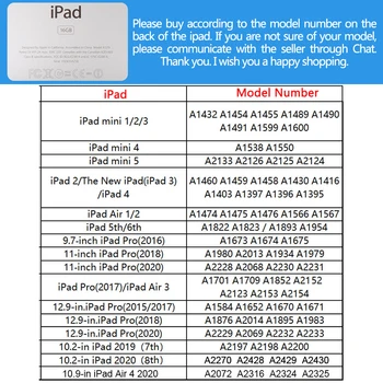 World Travel Designer pentru Funda 10 2 7-a Generație de ipad Mini Caz 5 PC Capacul din Spate Pentru Aer 2 Coque 12 9 ipad Pro 11 Cazul în 2020