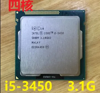 Intel I5 3450 i5-3450 CPU Procesor Quad-Core 3.1 Ghz /L3=6M/77W Socket LGA 1155 Desktop CPU i5-3450 (lucru )