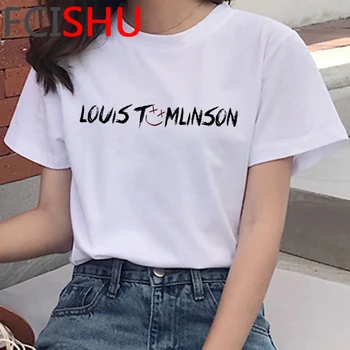 1D-O Direcție Harajuku T-shirt Femei Harry Styles Linie Fină Graphic T Camasa Louis Tomlinson Estetice Tricou Top Teuri de sex Feminin
