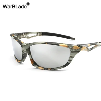 WarBLade Moda pentru Bărbați ochelari de Soare Polarizat Viziune de Noapte Galben Lentile de Soare de Conducere Ochelari Anti-Orbire Conducătorii Auto Ochelari de protecție Ochelari de