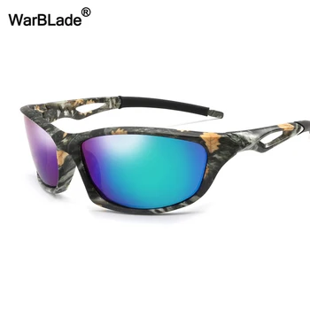 WarBLade Moda pentru Bărbați ochelari de Soare Polarizat Viziune de Noapte Galben Lentile de Soare de Conducere Ochelari Anti-Orbire Conducătorii Auto Ochelari de protecție Ochelari de