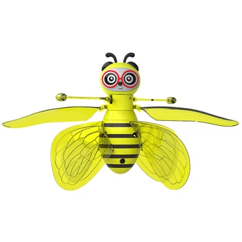 Mini Drona de Inducție de Mână de Albine OZN Jucării pentru Copii Bee Drone Cadouri RC Elicopter Drona Quadrocopter Inducție Zână care Zboară Mingea