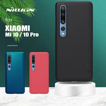 Pentru Xiaomi Mi 10 Pro Caz Nillkin Super Frosted Shield Ultra-Subțire PC Greu Capacul din Spate Caz de Telefon pentru Xiaomi Mi 10 Mi10 Pro Caz