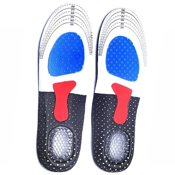 Dropshipping Unisex Ortopedici Suport Arc Pantofi Sport Pad Rulează Gel Insoles Branț De Încălțăminte Perna De Îngrijire Picior De Mari Dimensiuni