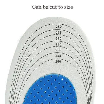 Dropshipping Unisex Ortopedici Suport Arc Pantofi Sport Pad Rulează Gel Insoles Branț De Încălțăminte Perna De Îngrijire Picior De Mari Dimensiuni
