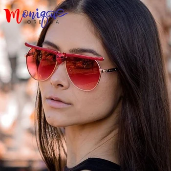 Cap de Leopard ochelari de Soare pentru Femei de Moda de Epocă cu Diamante Ochelari de Soare de Culoare Lux Lady Pietre Supradimensionate Vara Ochelari de UV400