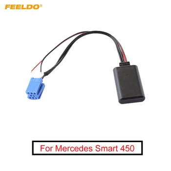 FEELDO 1 buc Masina Aux-in Bluetooth Wireless Adaptor Modulul Receptor Audio pentru Mercedes Smart 450 CD/DVD Host Cablu AUX