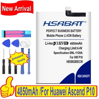 HSABAT Nou Brand de Top 4850mAh Acumulator pentru Huawei Ascend P10 HB386280ECW onoare 9 STF-L09 STF-AL10 STF-AL00 VTR-AL00 VTR-L09
