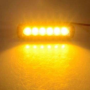 Offroad LED lumina de lucru CONDUS de inginerie lumina 12V 18W luminozitate ridicată camion light 18W strip Bar lumina Reflectoarelor Inundații Lampa TSLM1