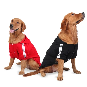 Cald Câine Mare Haine de Iarnă hoodie big dog pulover de companie Sacou strat de Îmbrăcăminte pentru Golden Retriever Samoyed Labrador Câini Husky