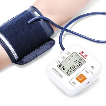 Monitor de Presiune sanguina Tensiometro LCD digital Inteligent Automat Electronic de Brat de Masurare Puls Instrument de îngrijire a sănătății kit
